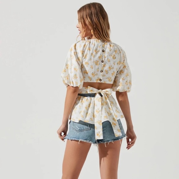 ASTR the label Women's Vendetti Top,Size S - Picture 2 of 2